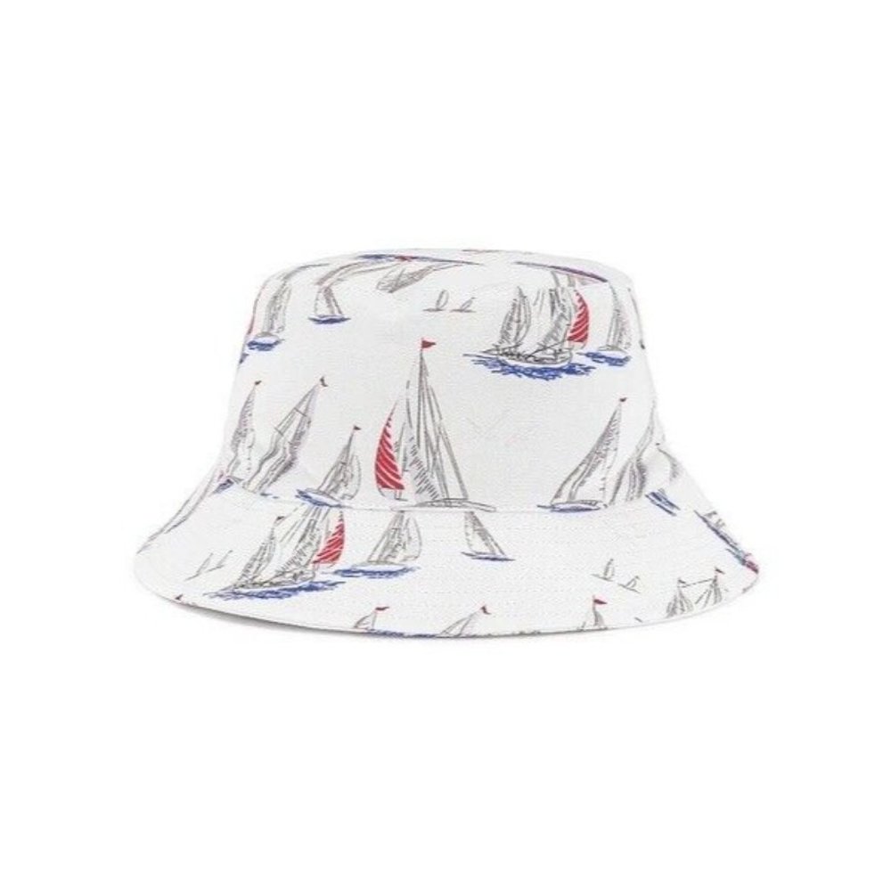 By Samii Ryan Sail Away Bucket Hat Multi Color White Marine - Picture 3 of 7